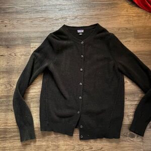 Patagonia Women's Black Cardigan Sweater